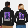 Moon Cat Tarot-unisex zip-up sweatshirt-Conjura Geek
