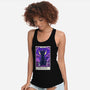 Moon Cat Tarot-womens racerback tank-Conjura Geek