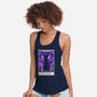 Moon Cat Tarot-womens racerback tank-Conjura Geek