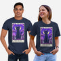 Moon Cat Tarot-unisex basic tee-Conjura Geek