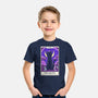 Moon Cat Tarot-youth basic tee-Conjura Geek