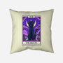 Moon Cat Tarot-none removable cover w insert throw pillow-Conjura Geek