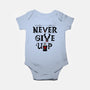 Knights Never Give Up-baby basic onesie-Boggs Nicolas