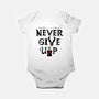 Knights Never Give Up-baby basic onesie-Boggs Nicolas