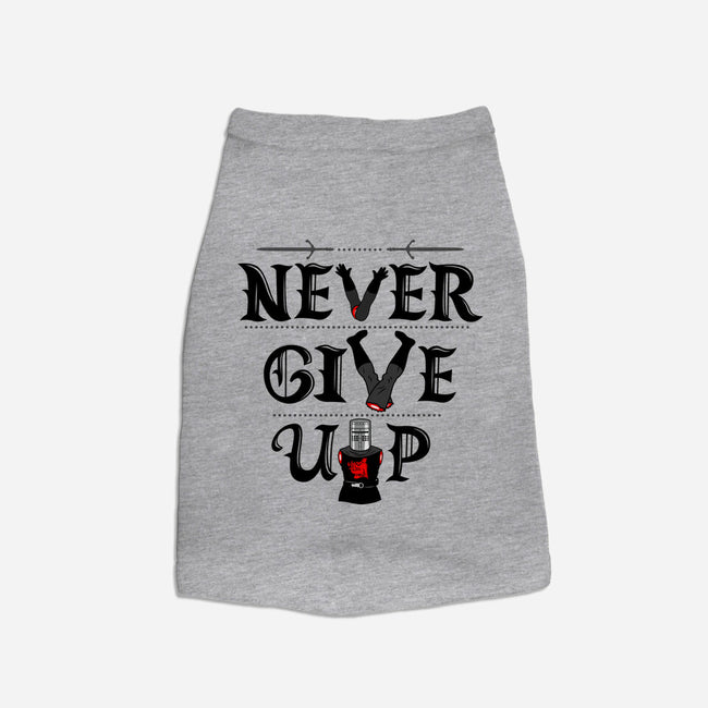 Knights Never Give Up-cat basic pet tank-Boggs Nicolas