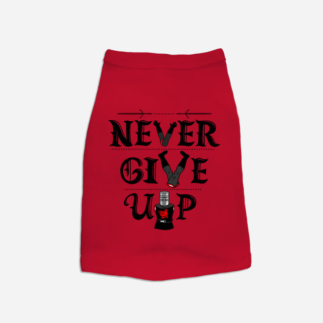 Knights Never Give Up-cat basic pet tank-Boggs Nicolas