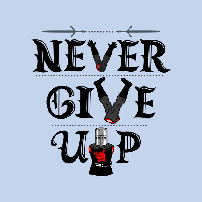 Knights Never Give Up-none basic tote bag-Boggs Nicolas