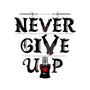 Knights Never Give Up-none glossy sticker-Boggs Nicolas