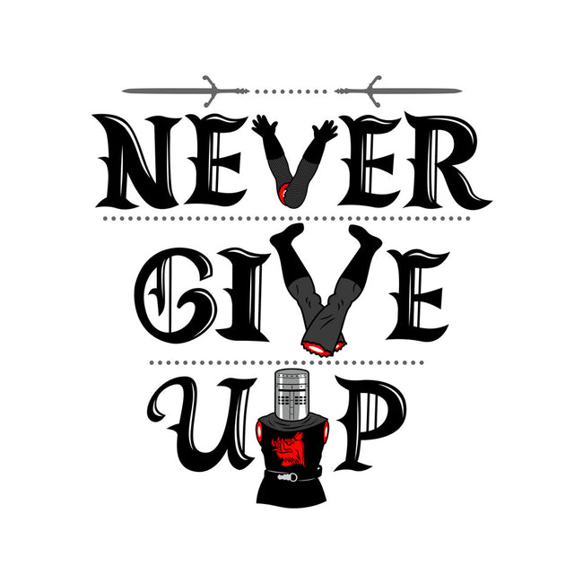 Knights Never Give Up-mens basic tee-Boggs Nicolas
