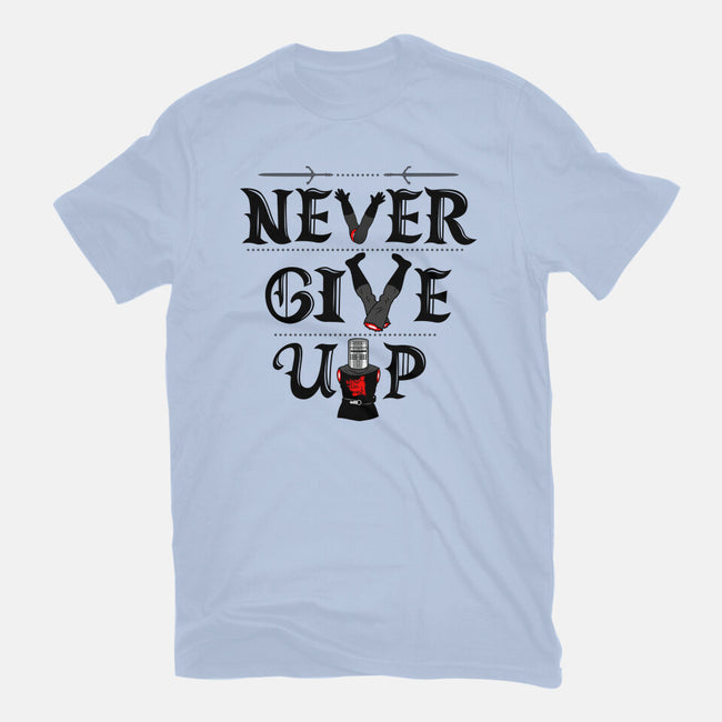 Knights Never Give Up-womens basic tee-Boggs Nicolas