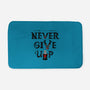 Knights Never Give Up-none memory foam bath mat-Boggs Nicolas