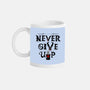 Knights Never Give Up-none mug drinkware-Boggs Nicolas