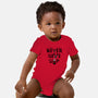 Knights Never Give Up-baby basic onesie-Boggs Nicolas