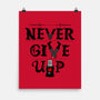 Knights Never Give Up-none matte poster-Boggs Nicolas