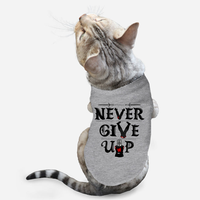 Knights Never Give Up-cat basic pet tank-Boggs Nicolas