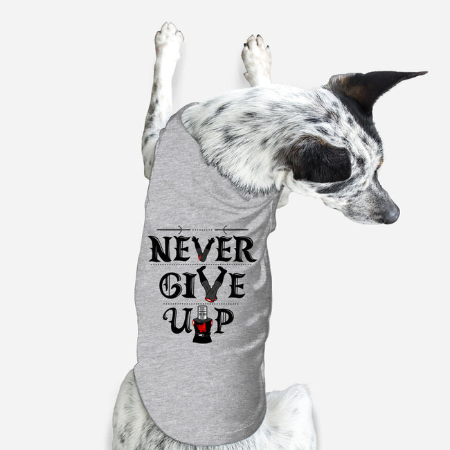 Knights Never Give Up-dog basic pet tank-Boggs Nicolas