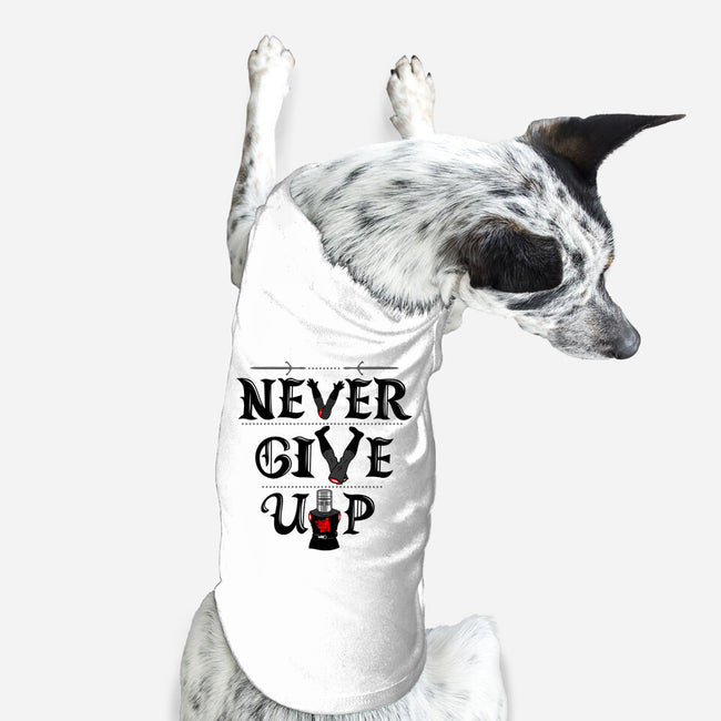 Knights Never Give Up-dog basic pet tank-Boggs Nicolas