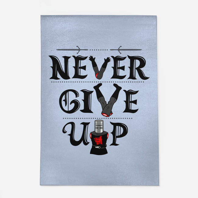 Knights Never Give Up-none indoor rug-Boggs Nicolas
