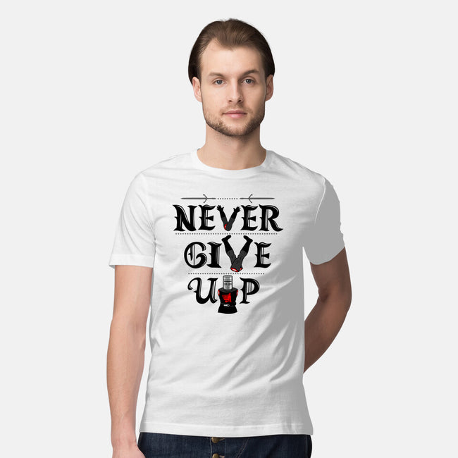 Knights Never Give Up-mens premium tee-Boggs Nicolas