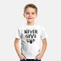 Knights Never Give Up-youth basic tee-Boggs Nicolas