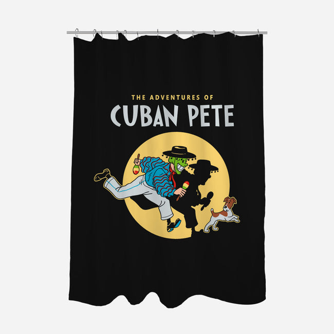 The Adventures Of Cuban Pete-none polyester shower curtain-Getsousa!