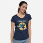 The Adventures Of Cuban Pete-womens v-neck tee-Getsousa!