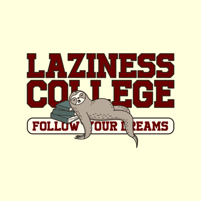 Laziness College-none basic tote bag-retrodivision