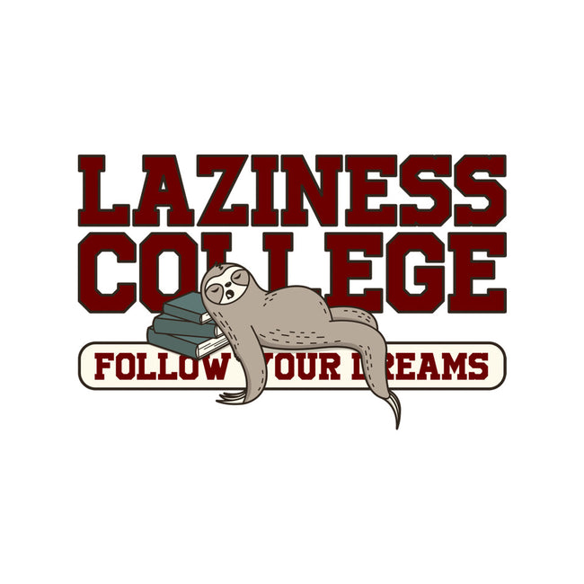 Laziness College-unisex basic tee-retrodivision