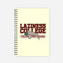 Laziness College-none dot grid notebook-retrodivision