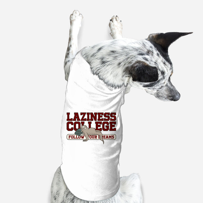 Laziness College-dog basic pet tank-retrodivision