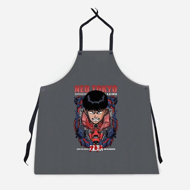 Vintage Kaneda-unisex kitchen apron-Verydude Shirt