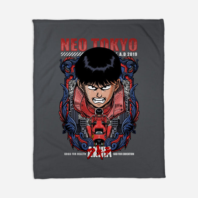 Vintage Kaneda-none fleece blanket-Verydude Shirt