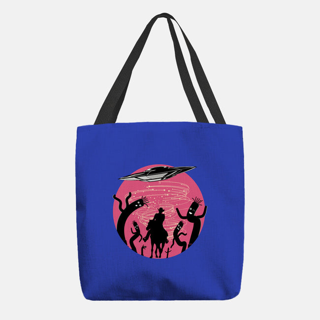 Not Of Planet Earth-none basic tote bag-palmstreet