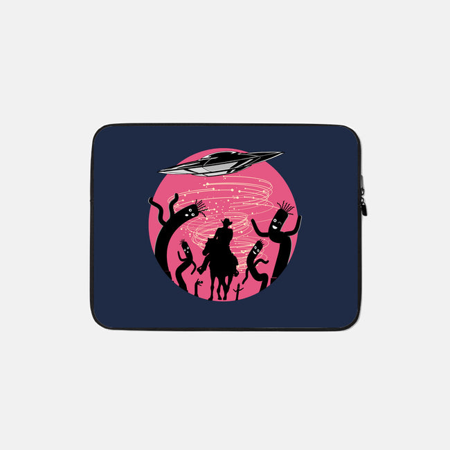 Not Of Planet Earth-none zippered laptop sleeve-palmstreet