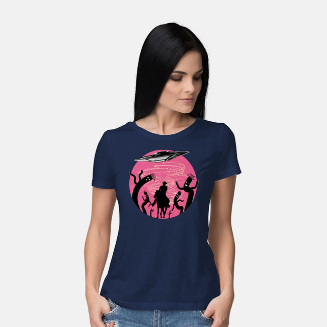 Not Of Planet Earth-womens basic tee-palmstreet