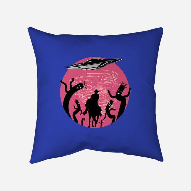 Not Of Planet Earth-none removable cover w insert throw pillow-palmstreet