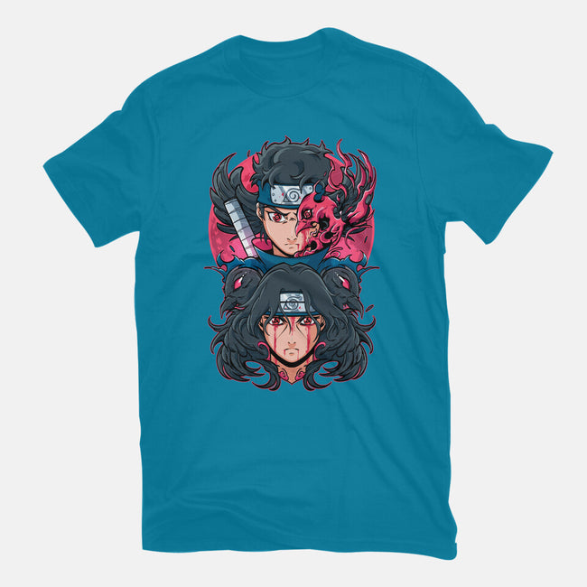 Uchihas-mens heavyweight tee-Kabuto Studio