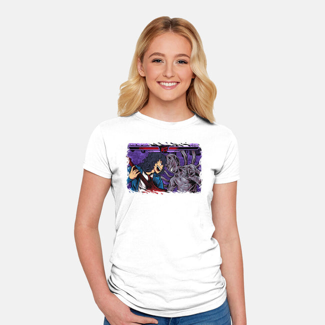 Epic Battle-womens fitted tee-spoilerinc