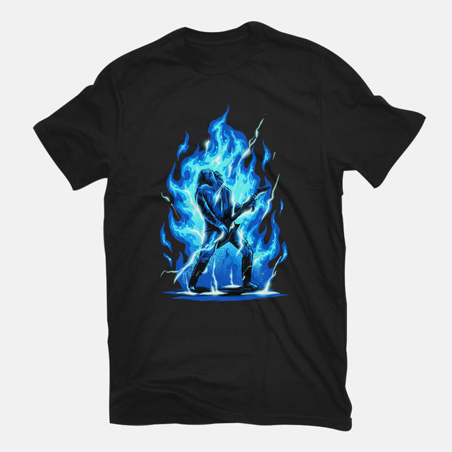 Shocking Guitar-womens fitted tee-spoilerinc