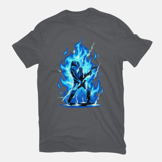 Shocking Guitar-womens fitted tee-spoilerinc