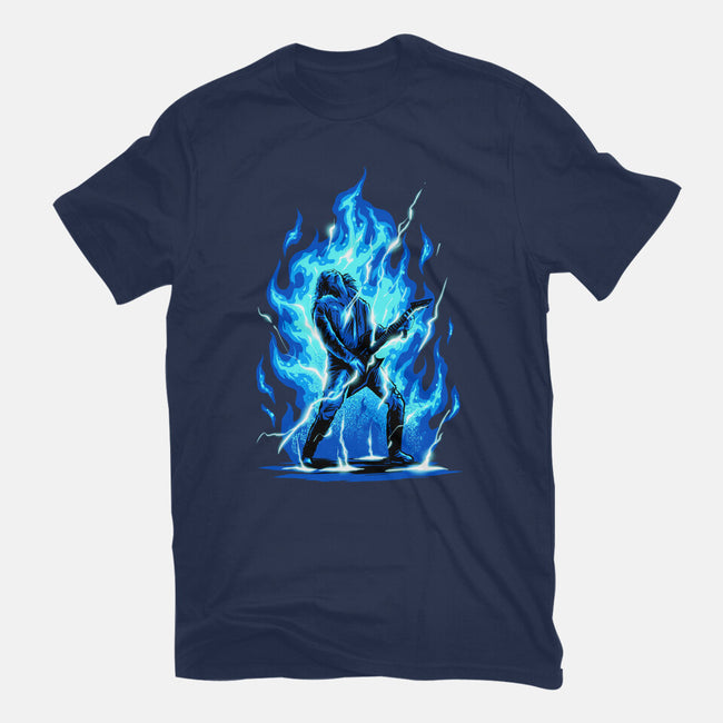 Shocking Guitar-womens fitted tee-spoilerinc