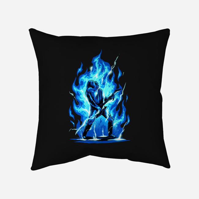 Shocking Guitar-none removable cover throw pillow-spoilerinc