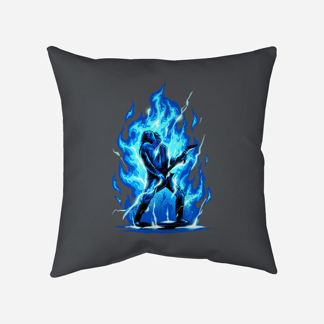 Shocking Guitar-none removable cover throw pillow-spoilerinc