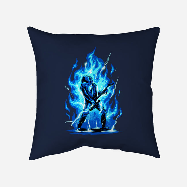 Shocking Guitar-none removable cover throw pillow-spoilerinc