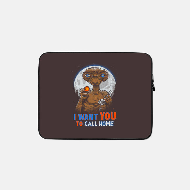 Uncle ET-none zippered laptop sleeve-Getsousa!