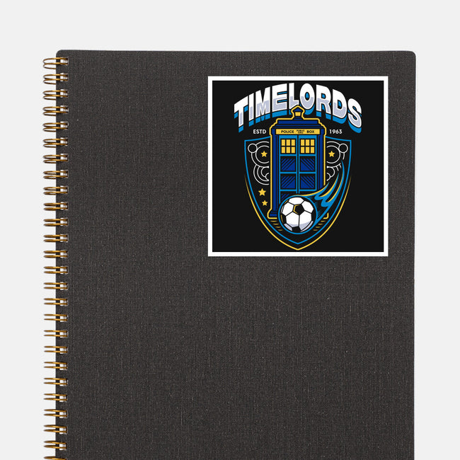 Timelords Football Team-none glossy sticker-Logozaste