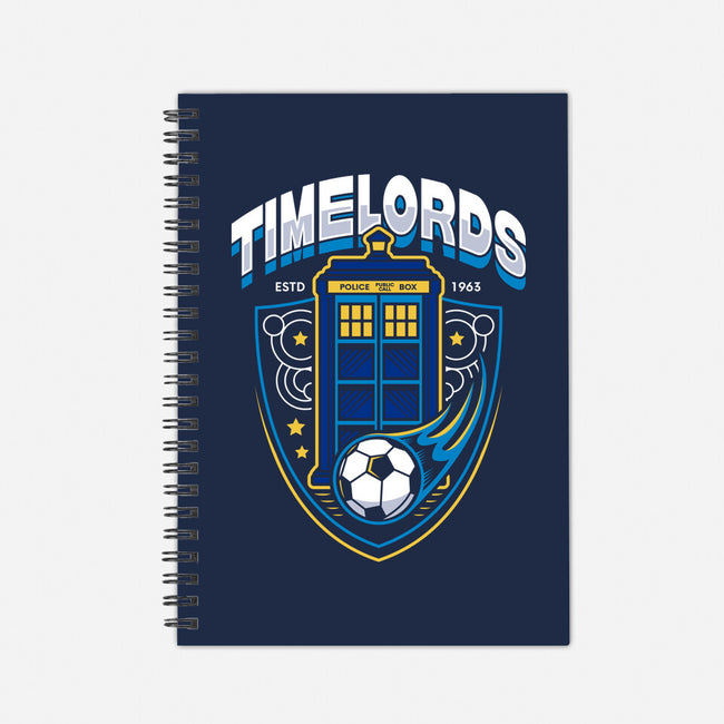 Timelords Football Team-none dot grid notebook-Logozaste