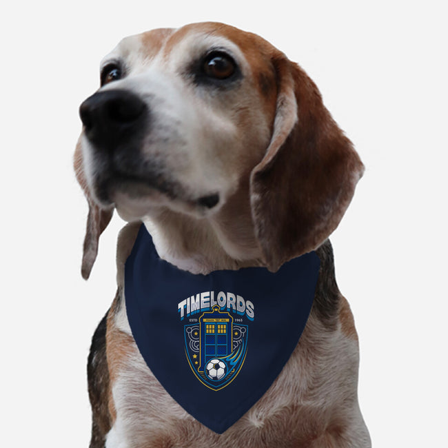 Timelords Football Team-dog adjustable pet collar-Logozaste