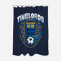 Timelords Football Team-none polyester shower curtain-Logozaste