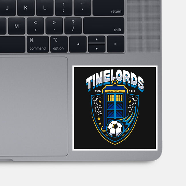 Timelords Football Team-none glossy sticker-Logozaste